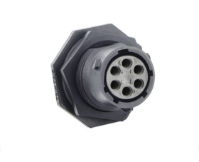 Złącze wielostykowe przemysłowe 6-pinowe Montaż na kablu Gniazdo Souriau Sunbank by Eaton