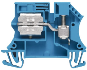 Disconnect/test-disconnect terminal block, screw connection, 0.5-10 mm², 41 A, 6 kV, blue, 1010880000