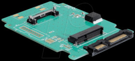 61881 SATA 22-pin &gt; mSATA converter