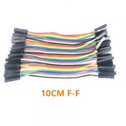 Jumper Wire Female to Female 10cm 40pcs