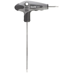 kwb 689706 Allen wrench T 6 CV-steel 2-component handle chrome-plated