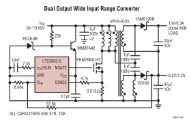 Constant Frequency Current Mode Flyback DC/DC Controller in ThinSOT