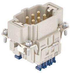 Harting 09332062648 Wstawka pinowa męska 6 Połączenie zacisku klatki 1 szt.