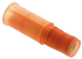 Konektor okrągły izolowany Żeński rozmiar 1.3mm² średnica przelotu 3mm TE Connectivity Czerwony PIDG długość całkowita