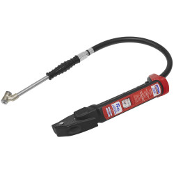 Sealey SA37/93B Premier Anodised Tyre Inflator with Twin Push-On Connector