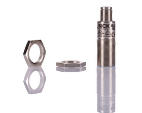 Czujnik zbliżeniowy M18 Ultradźwiękowy 350 mm SICK 10 → 30 V DC długość 52.7mm Gwintowany