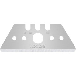 Martor 165232.70 Trapezium Blade Stainless Steel Sharp with Rounded Tips