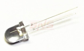 OSR5PA8131A dioda LED 8mm czerwona, jasność 2180 - 3000mcd, zasilanie 12V