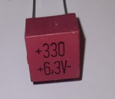 Kondensator tantalowy 330uF 6,3V typ ETR5 MILITARY