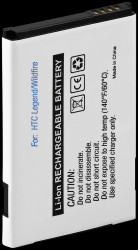 1100 mAh, Li-ion, for HTC Wildfire