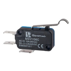 Łącznik miniaturowy dźwignia gięta długa MSV106C