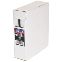 Sealey HST4812 Heat Shrink Tubing Black &#xD8;4.8-2.4mm 12m