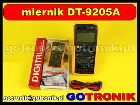 Miernik cyfrowy DT9205A
