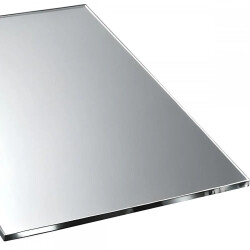 Plexi lustrzana srebrna 2mm 203 formatka 600x400mm 60x40cm – akryl do obróbki laserowej