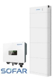 Zestaw: SOFAR Inwerter hybrydowy HYD15KTL-3PH , Magazyn energii Sofar 20kWh BTS E20-DS5