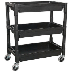 Sealey CX205 Trolley 3-Level Composite Heavy-Duty