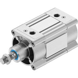 Siłownik pneumatyczny z tłoczyskiem skok: 50mm Festo Ø 100mm dwustronnego działania Action DSBC-100-50-D3-PPVA-N3 G 1/2