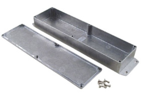 Obudowa Aluminium odlewane szerokość zew. 71 mm długość zew. 254 mm wys. zew. 35 mm Hammond IP54