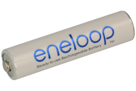 Akumulator; Ni-Mh; Eneloop BK-4MCDE/4CP; 1,2V; 800mAh; fi 10,5x44,5mm; 2 piny; Panasonic; R3 AAA