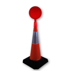 Pomarańczowy, 100 cm, Polietylen