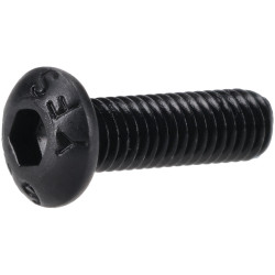 R-TECH 337367 M3 X 10 Hex Socket Button Screws Steel Black - Pack Of 100