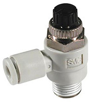 Regulator przepływu SMC Gwintowany Regulator prędkości AS