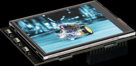 RB-TFT3.2V3 Raspberry Pi Shield - Display LCD Touch, 3.2", 320x240 Pixel, XP