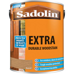 Sadolin 5028580 Extra Durable Woodstain Natural 5 litre