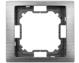 Simon Basic Neos Ramka pojedyncza tytanowy BMRC1/052