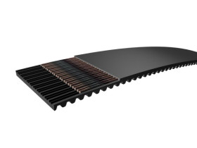 Pas zębaty dł: 960mm szerokość: 50mm skok: 8mm zęby: 120 SKF