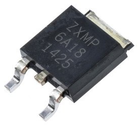 MOSFET P-kanałowy 10,4 A DPAK (TO-252) 60 V SMD Pojedynczy 10.1 W 80 miliomów