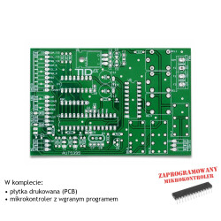 TIDex komputer pokładowy Opel Diesel - PCB i mikroprocesor do projektu AVT 5395