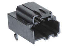 Złącze samochodowe 4-pinowe Molex -rzędowe Męski 5 A, 7 A Przewlekany Wtykowe Listwa stykowa PCB