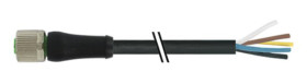 Kabel zasilający ze złączem Złącze M12 liczba rdzeni 5 długość 5m Rodzaj A Żeńskie