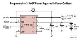 Step-Up/Step-Down Switched Capacitor DC/DC Converters with RESET