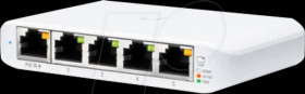 USW-FLEX-MINI Switch, 5-port, Gigabit Ethernet, 1x PoE