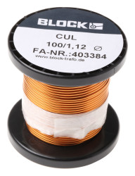 Przewód miedziany 1.12mm 1,1 mm² 17 AWG 1/1,12 mm dł. 9m