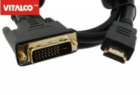 KABELI HDMI / DVI 1.2M ZLOTY 1114