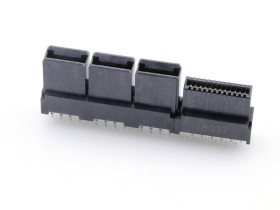 Molex Obudowa złącza pin żeńskiego na PCB 461146241 1 szt. paleta