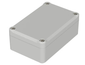 ABS enclosure, (L x W x H) 98 x 64 x 38 mm, light gray (RAL 7035), IP65, 63208000