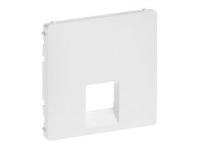VALENA LIFE Plakietka gniazda 1 x RJ 45 kat.6a UTP biała 755410 LEGRAND