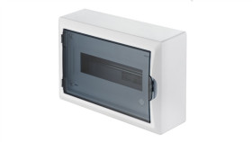 Rozdzielnica Modułowa 1X12 N/T Economic Box Rn 1/12 Drzwi Transparentne...