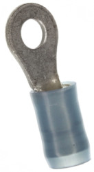 Zacisk oczkowy rozmiar przewodu 2.6mm² Ø #6 izolowany średnica wew 3.68mm Niebieski TE Connectivity