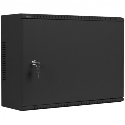 Szafa wisząca RACK 19" 4U+3U DIN typu skrzynka uniwersalna 540x200mm czarna CATV LANBERG