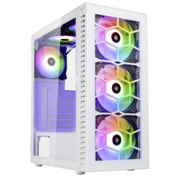Kolink OBSERVATORY HF PC casing Midi tower white 4 built-in LED fans
