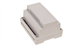 Obudowa Din, 107.0 X 89.0 X 65.6Mm, Materiał: Abs, Kolor: Jasnoszary, Rs Pro