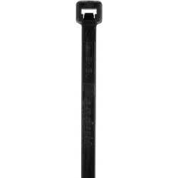 Cable tie, nylon, (L x W) 188 x 4.8 mm, bundle-Ø 1.6 to 47 mm, black, UV resistant, -60 to 115 °C, PLT2S-C360
