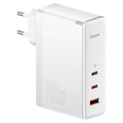 Baseus GaN5 Pro CCGP100202 140W szybka ładowarka sieciowa z 2 gniazdami USB-C PD oraz USB