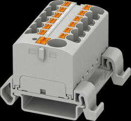 3273746 PTFIX 10/12X4-NS35A GY - distribution block