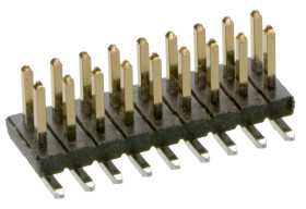 Złącze szpilkowe 14-pinowe raster: 1.27mm 2-rzędowe HARWIN Montaż powierzchniowy 1.0A 1.0 kV